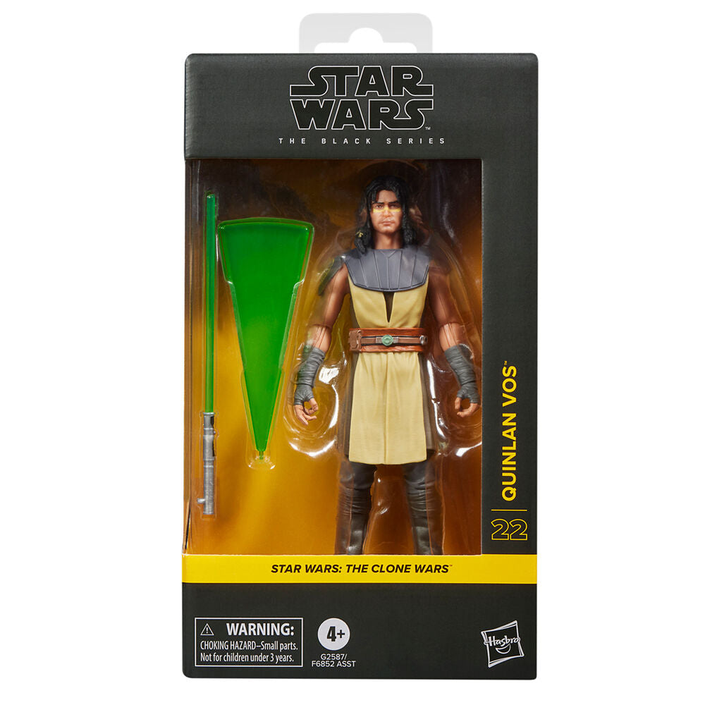 Figura Quinlan Vos The Clone Wars Star Wars 15 cm - imagem 1