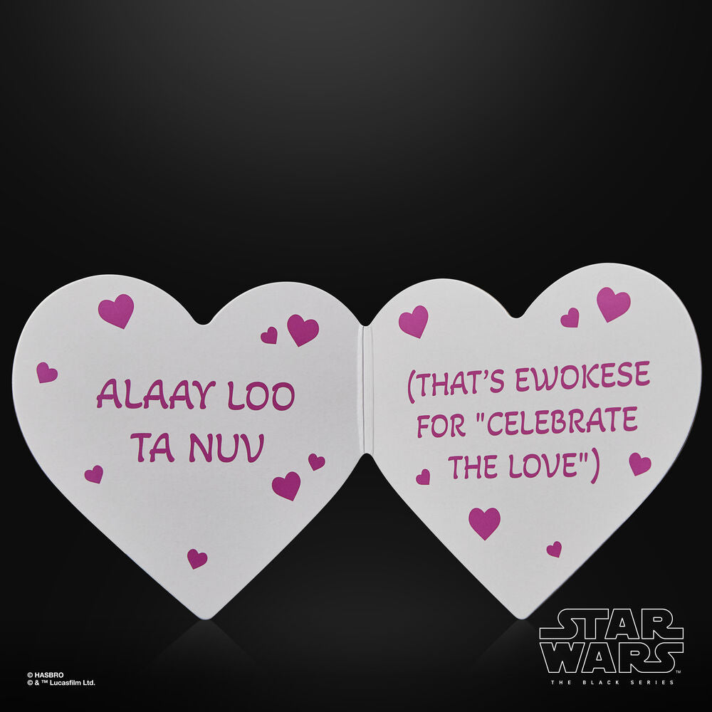 Figura Ewok Valentine's Day Edition Star Wars 15 cm - imagem 4