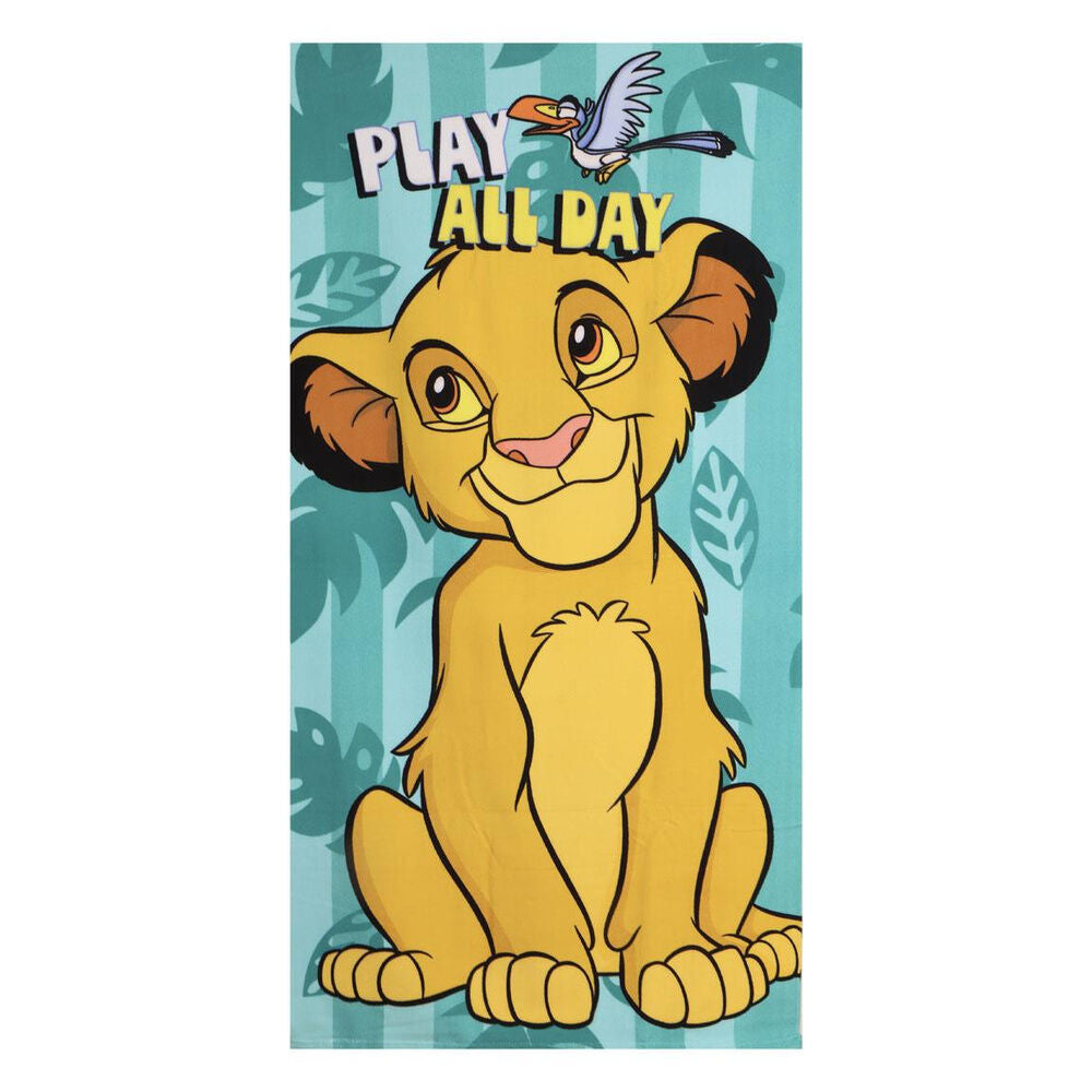 Toalha microfibra Rei Leão Disney
