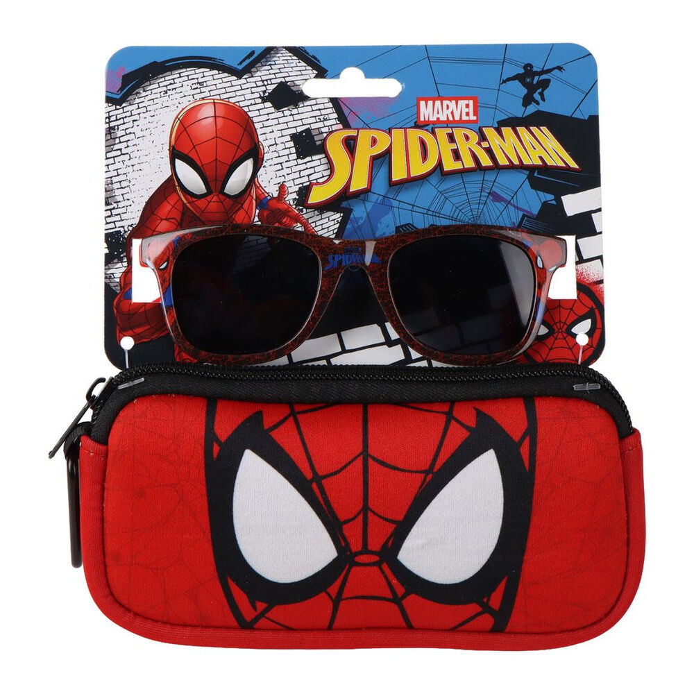 Óculos de Sol + estojo Spiderman Marvel