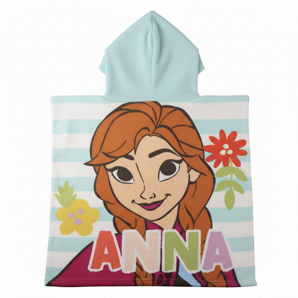 Poncho toalha microfibra Frozen Disney
