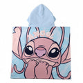 Poncho toalha microfibra Stitch Disney