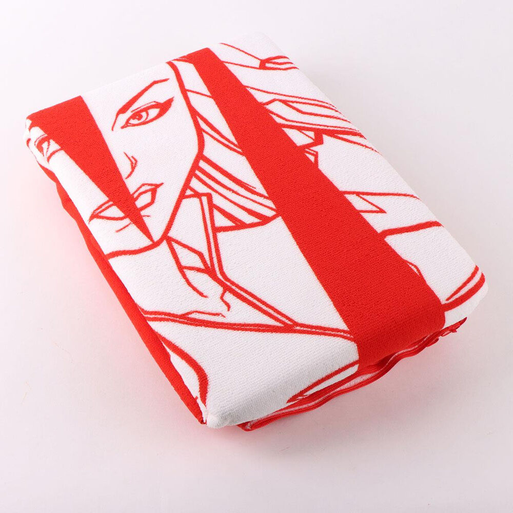 Toalha microfibra Logo Marvel