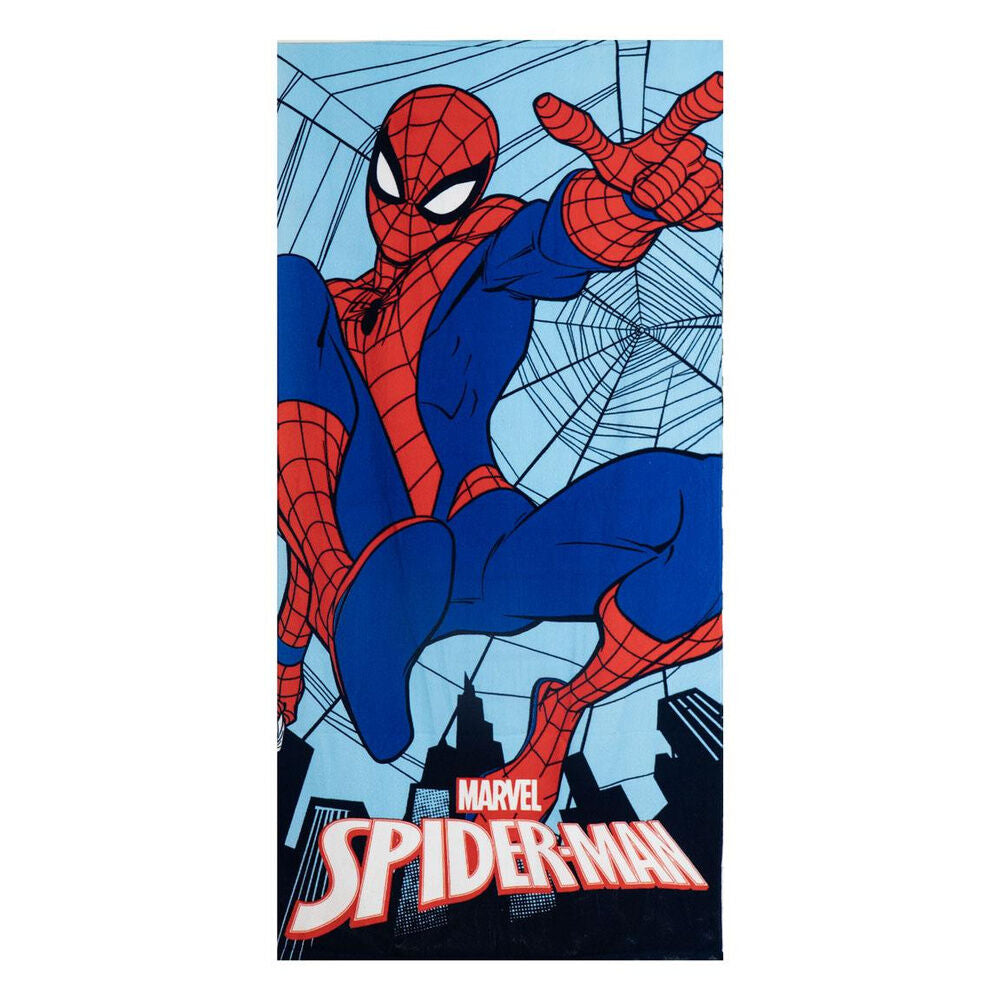 Conjunto toalha + óculos de natação Spiderman Marvel