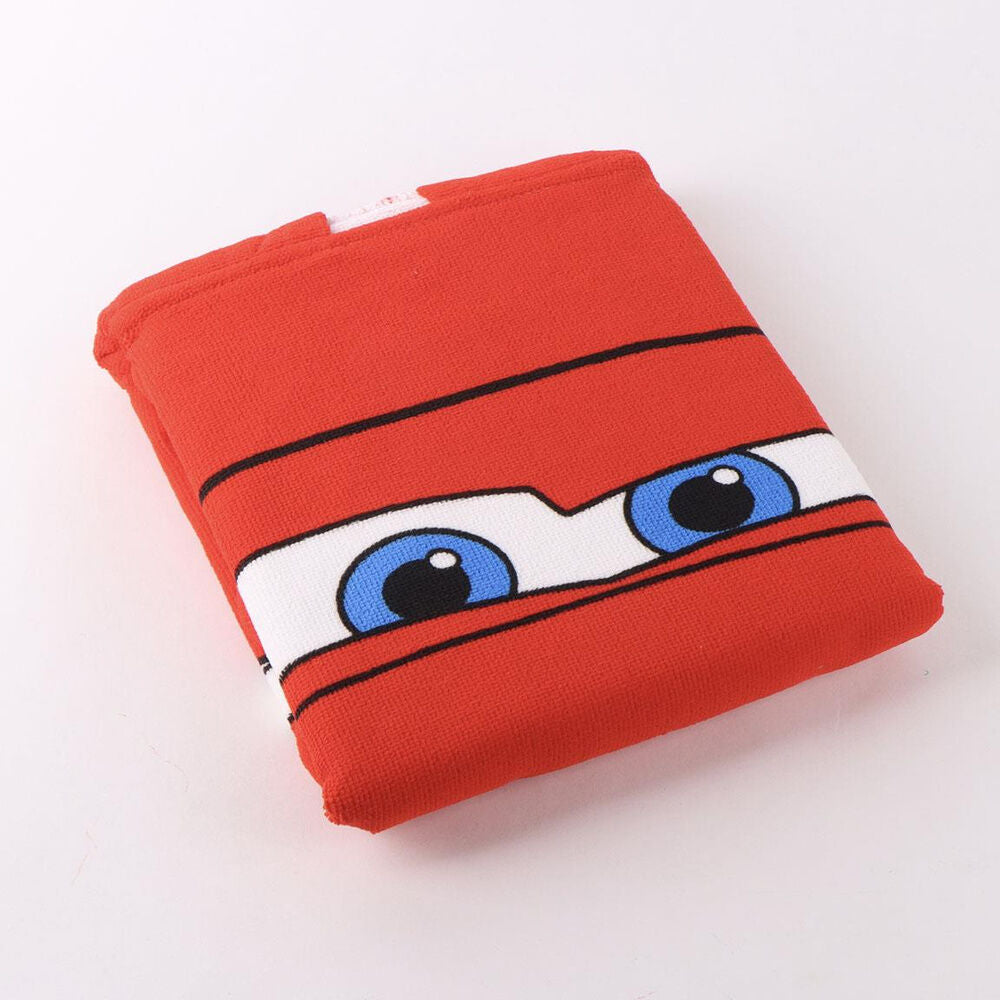 Poncho toalha microfibra Cars Disney