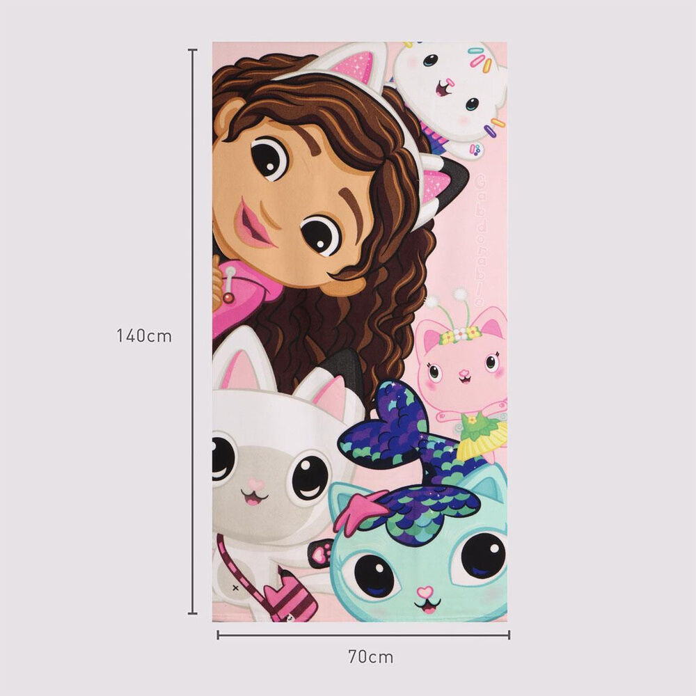 Toalha microfibra Gabby Dollhouse