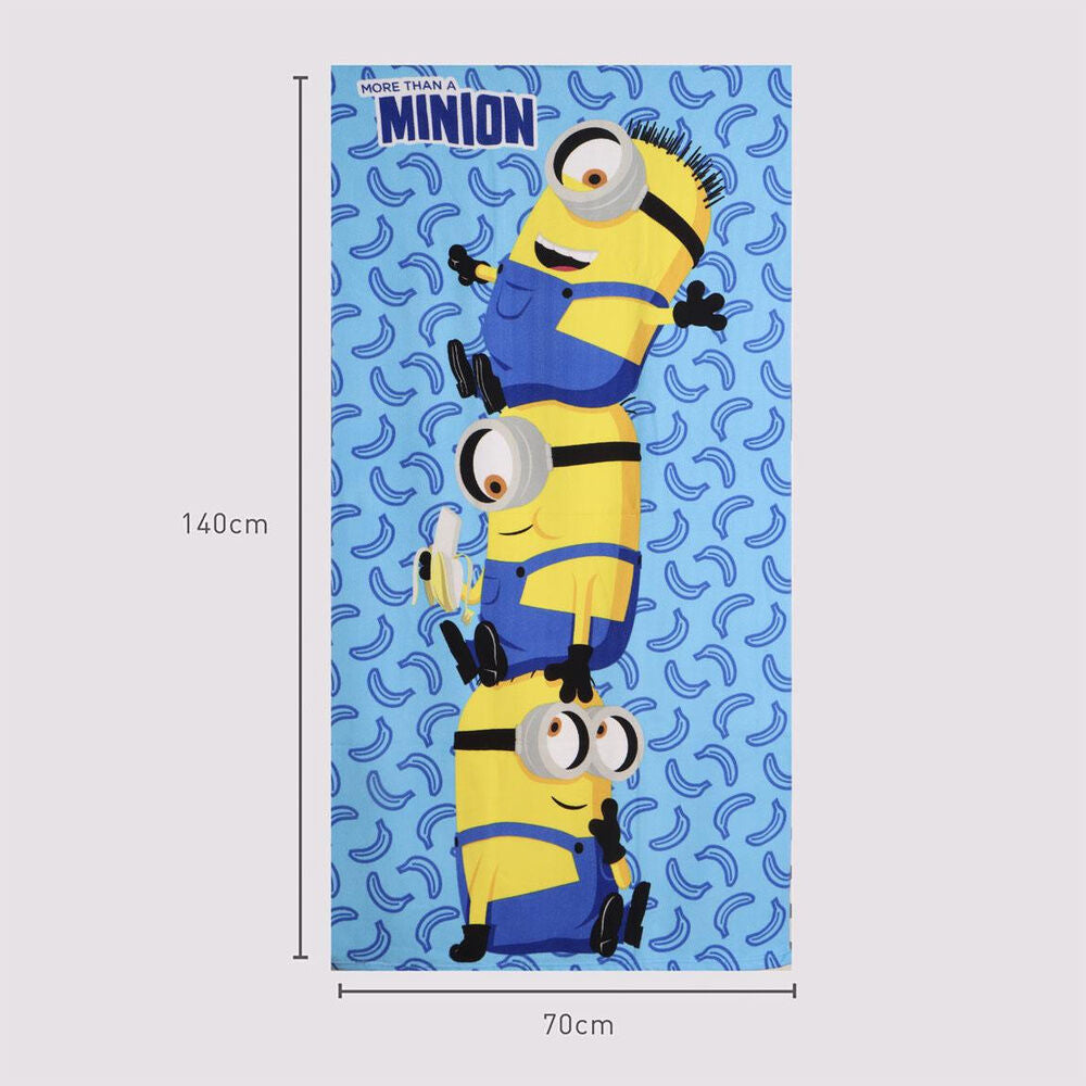 Toalha microfibra Minions