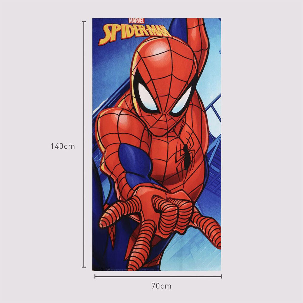 Toalha microfibra Spiderman Marvel