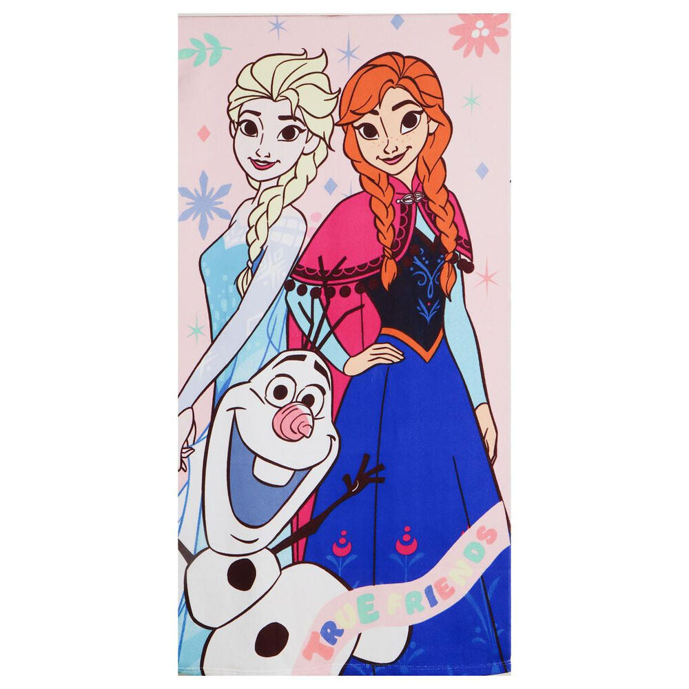 Conjunto de toalha + saco + chapéu Frozen Disney