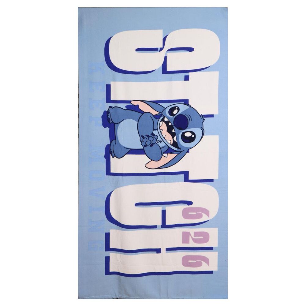 Toalha microfibra Stitch Disney