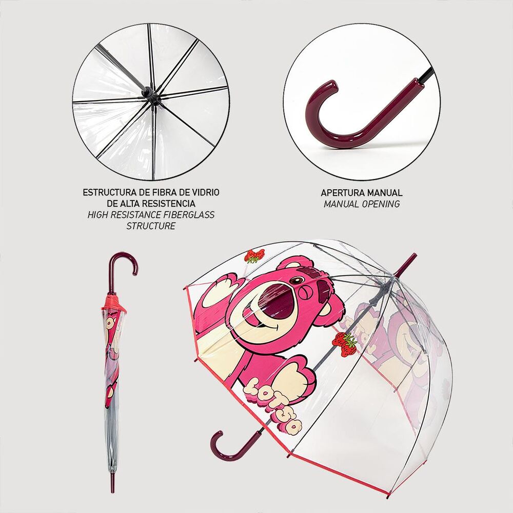 Guarda-chuva manual Lotso Toy Story Disney 60cm