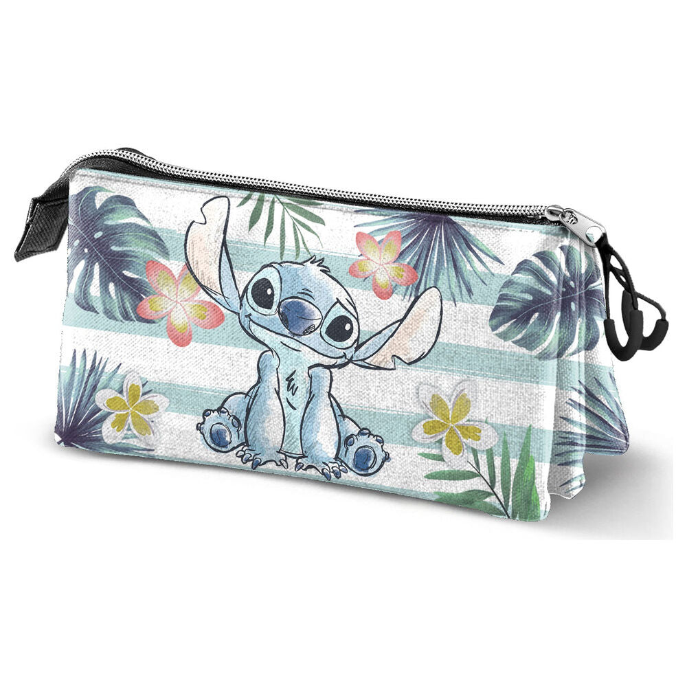 Estuche triple Ocean Stitch Disney