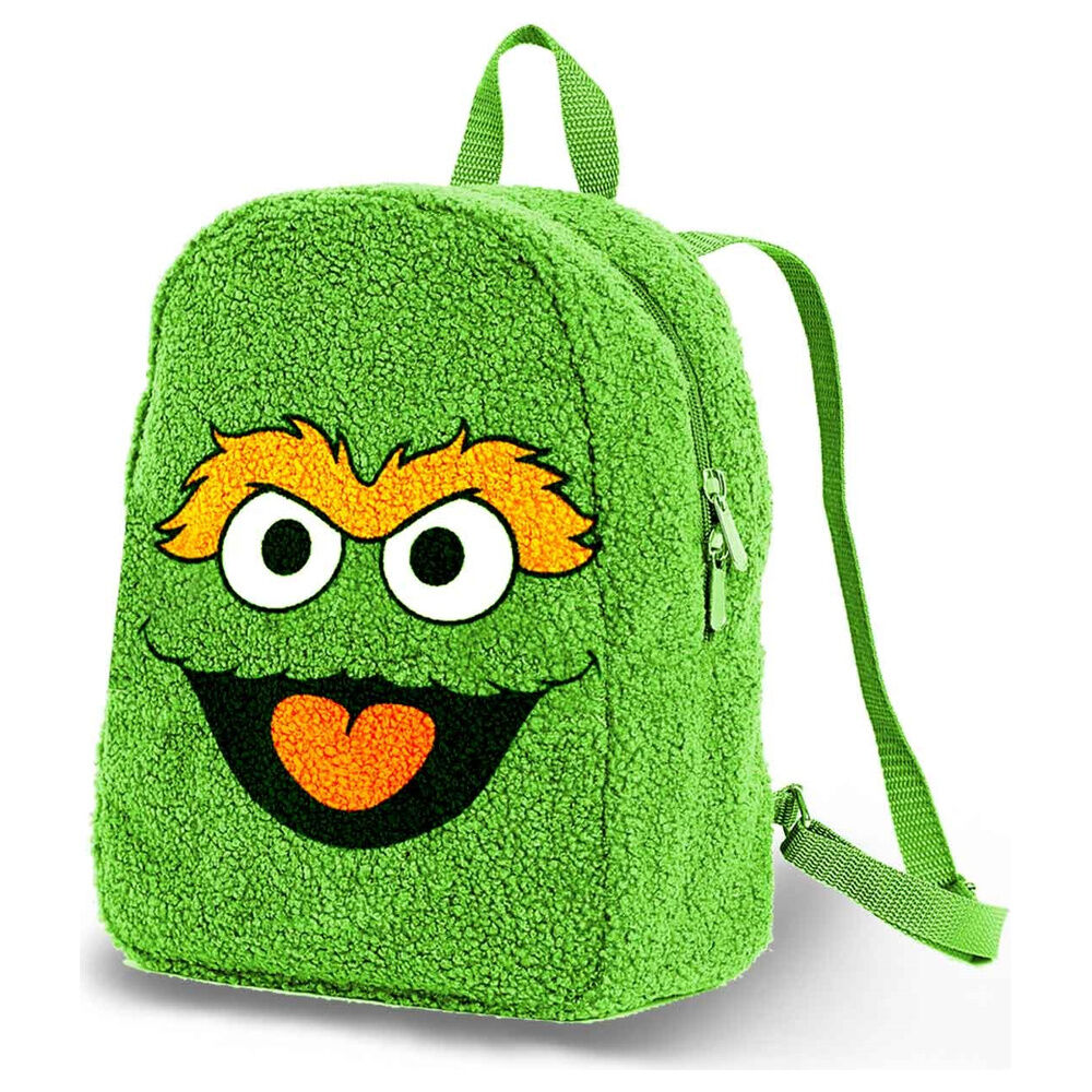 Mochila Peluche Oscar Barrio Sésamo 25cm