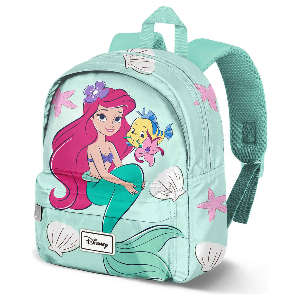 Mochila concha La Sirenita Disney 27cm