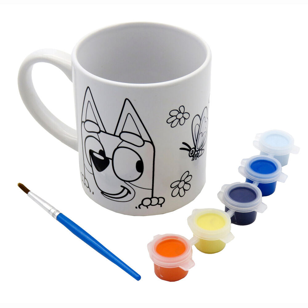 Caneca de pintura Bluey