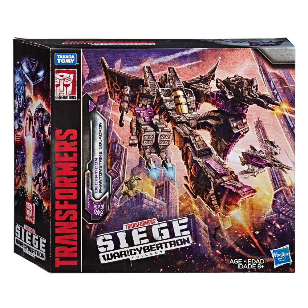 Figura Decepticon Phantomstrike Squadron War For Cybertron Transformers 20 cm - imagem 2