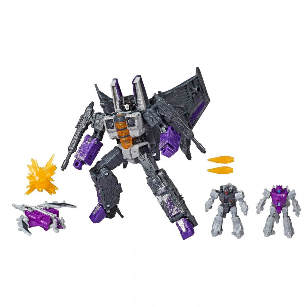 Figura Decepticon Phantomstrike Squadron War For Cybertron Transformers 20 cm - imagem 3