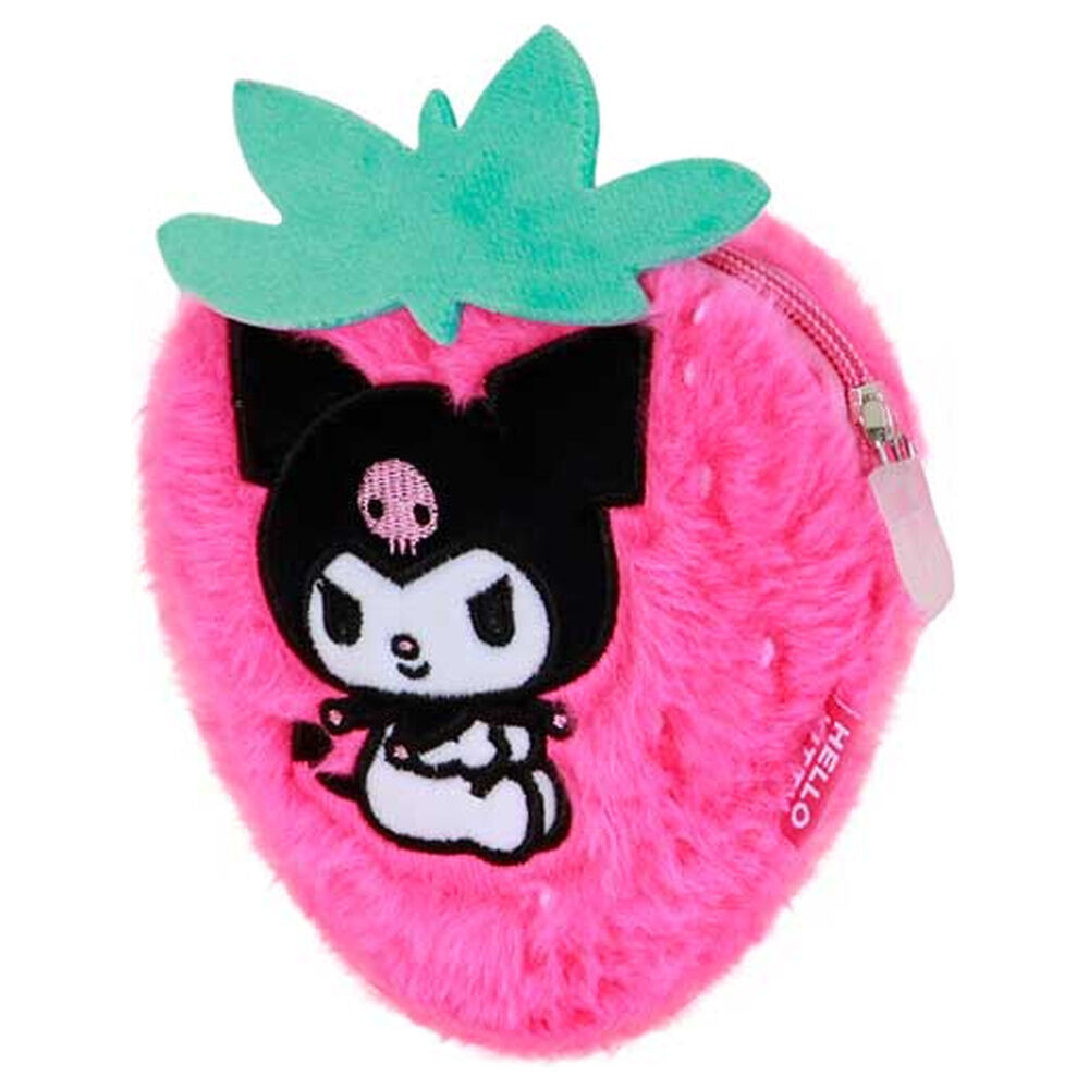 Carteira Morango Kuromi Hello Kitty and Friends