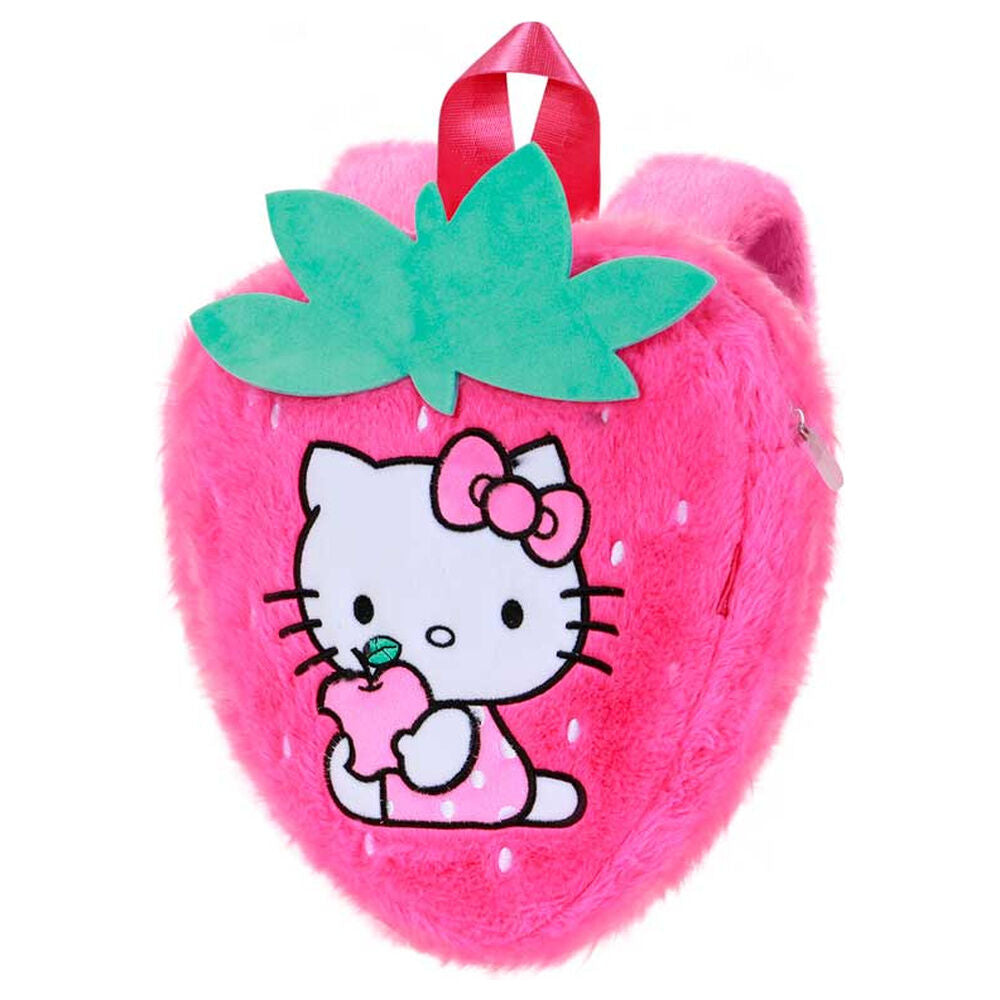 Mochila peluche Morango Hello Kitty