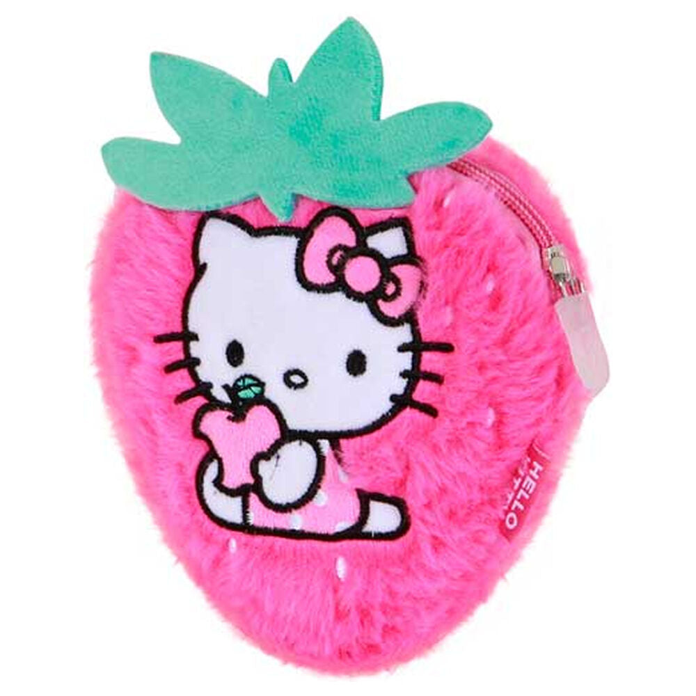 Carteira peluche Morango Hello Kitty