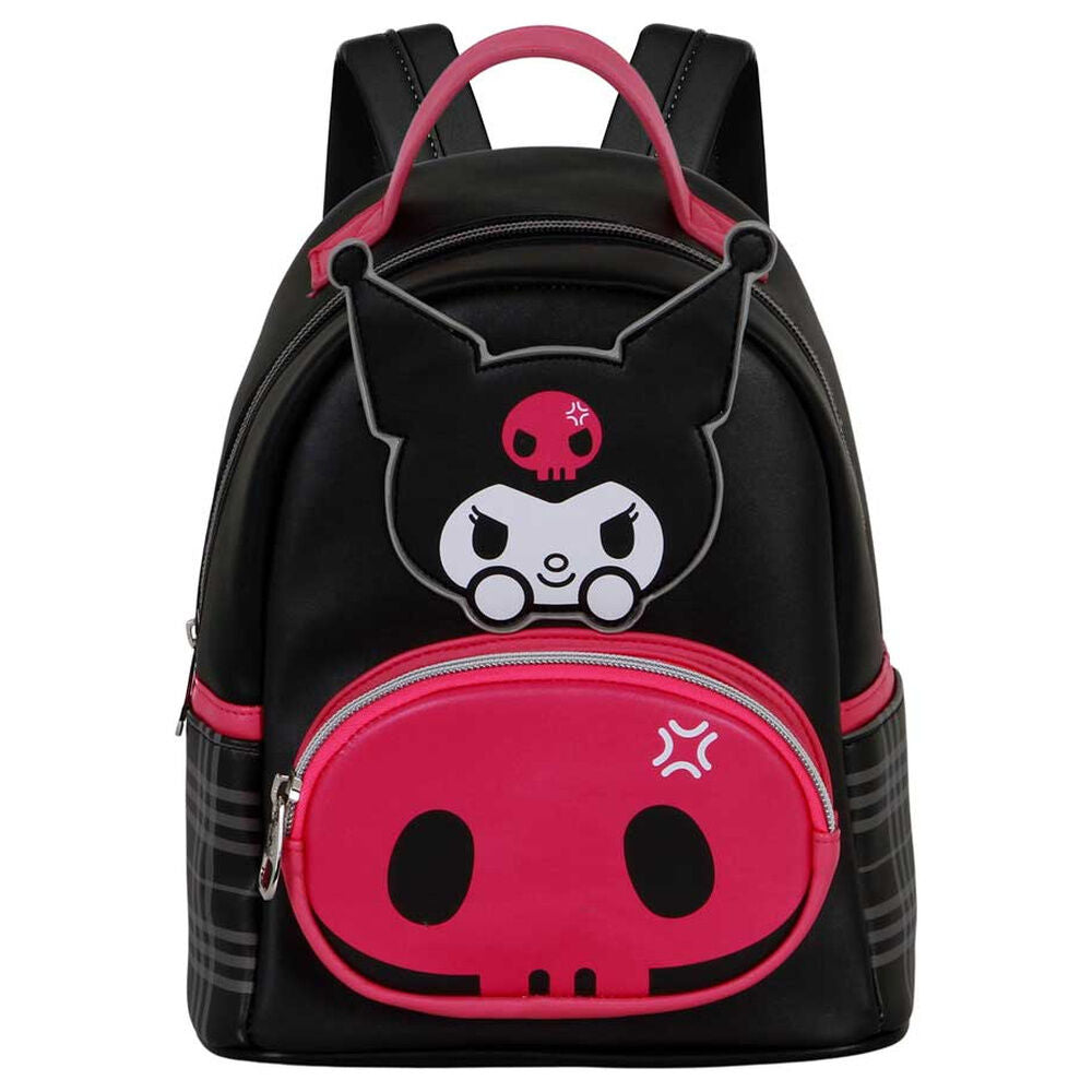 Mochila Skull Kuromi Hello Kitty and Friends 25cm