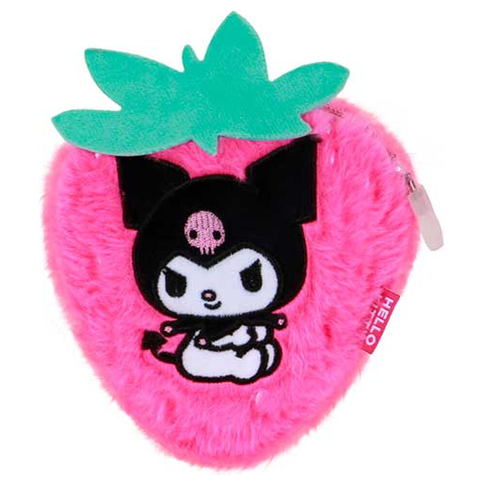 Carteira Morango Kuromi Hello Kitty and Friends