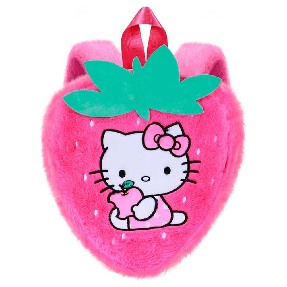 Mochila peluche Morango Hello Kitty