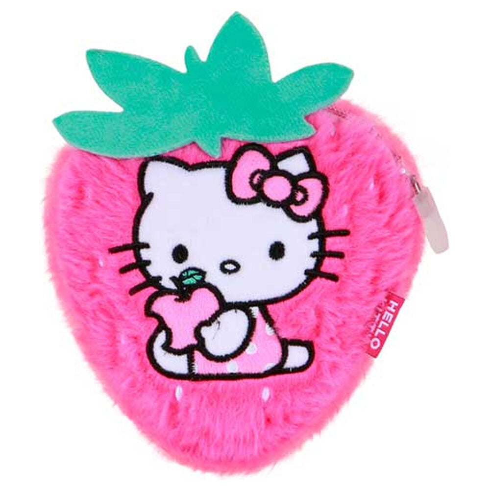 Carteira peluche Morango Hello Kitty