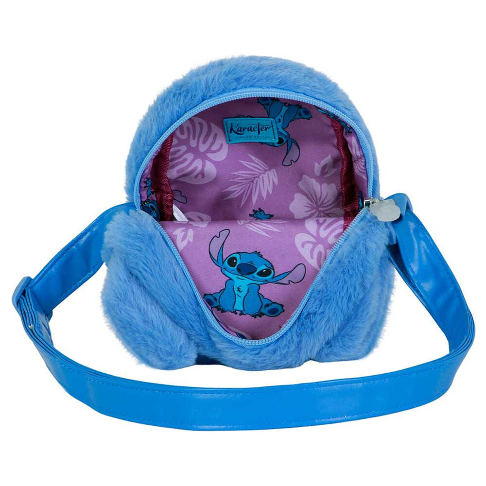 Bolsa de peluche Stitch em forma de coração da Disney