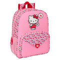 Mochila Hello Kitty 42cm adaptável