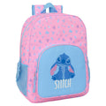 Mochila Bright Stitch Disney 42cm adaptável