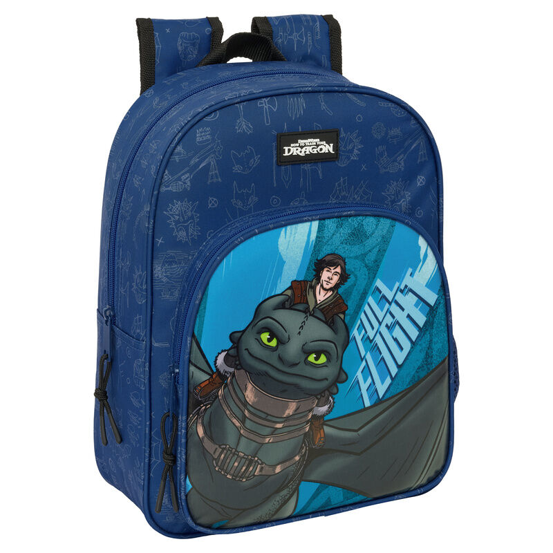 Mochila Como treinar o teu Dragão 34cm adaptável