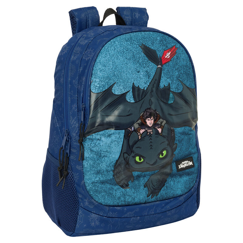 Mochila Como Treinar o teu Dragão 44cm adaptável
