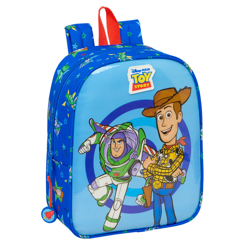 Mochila Good Vibes Toy Story Disney Pixar 27cm adaptável