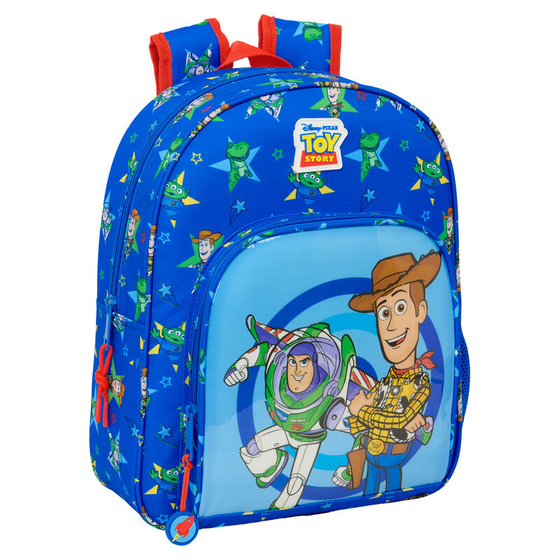 Mochila Good Vibes Toy Story Disney Pixar 34cm adaptável