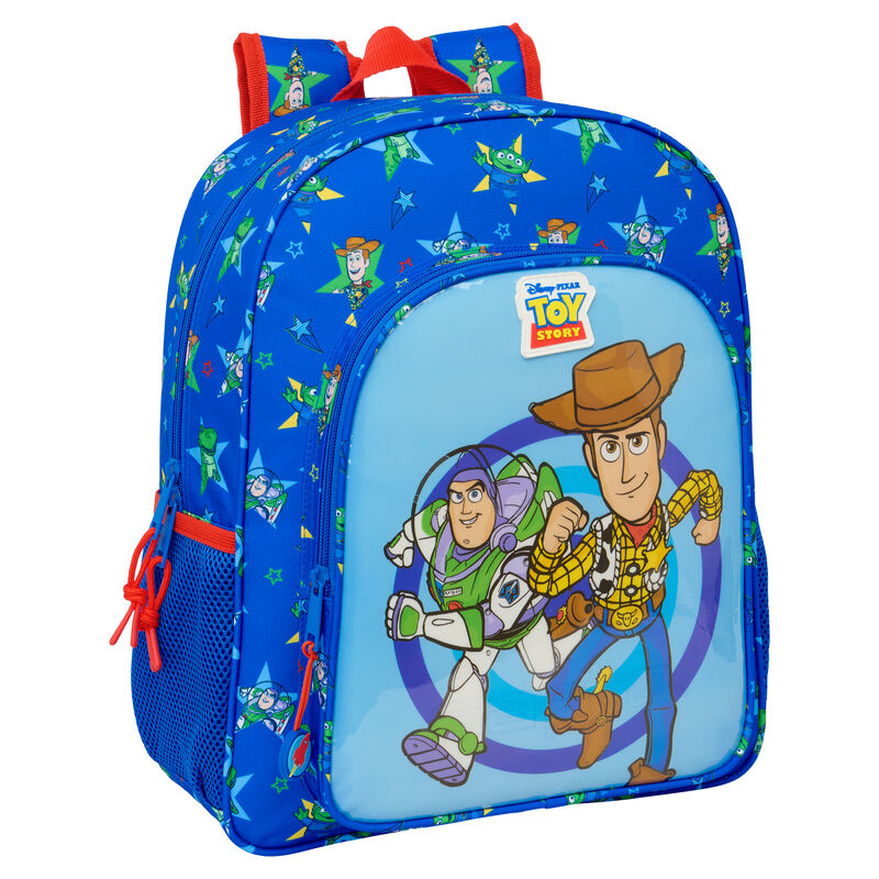 Mochila Good Vibes Toy Story Disney Pixar 38cm adaptável
