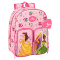 Mochila Princesas Disney 34cm adaptável