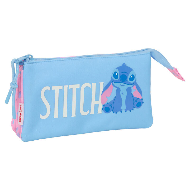 Estojo triplo Bright Stitch Disney