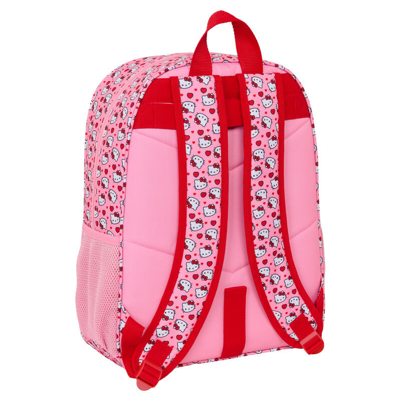 Mochila Hello Kitty 42cm adaptável