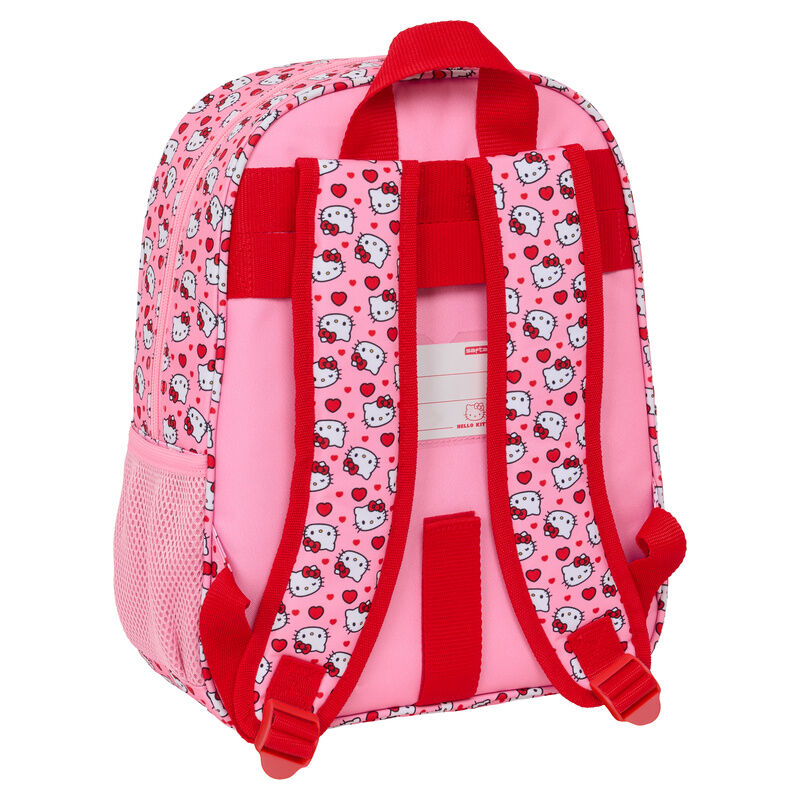 Mochila Hello Kitty 34cm adaptável