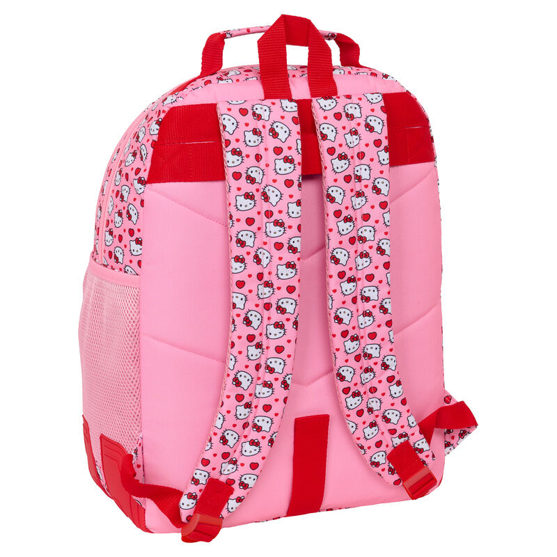 Mochila Hello Kitty 42cm adaptaável