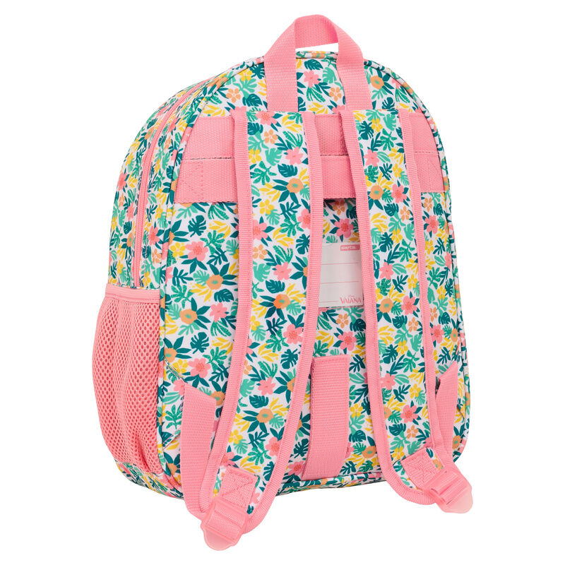 Mochila Vaiana Moana Disney 34cm adaptável