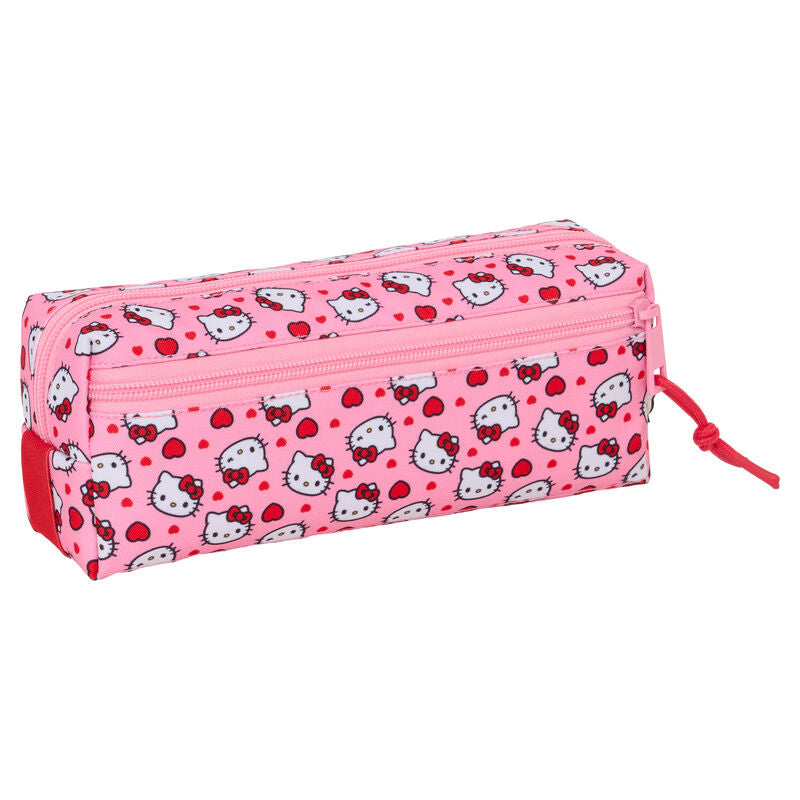 Estuche triple Hello Kitty