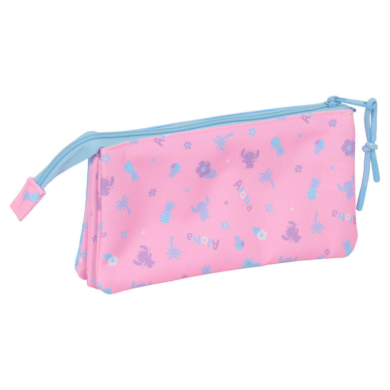 Estojo triplo Bright Stitch Disney