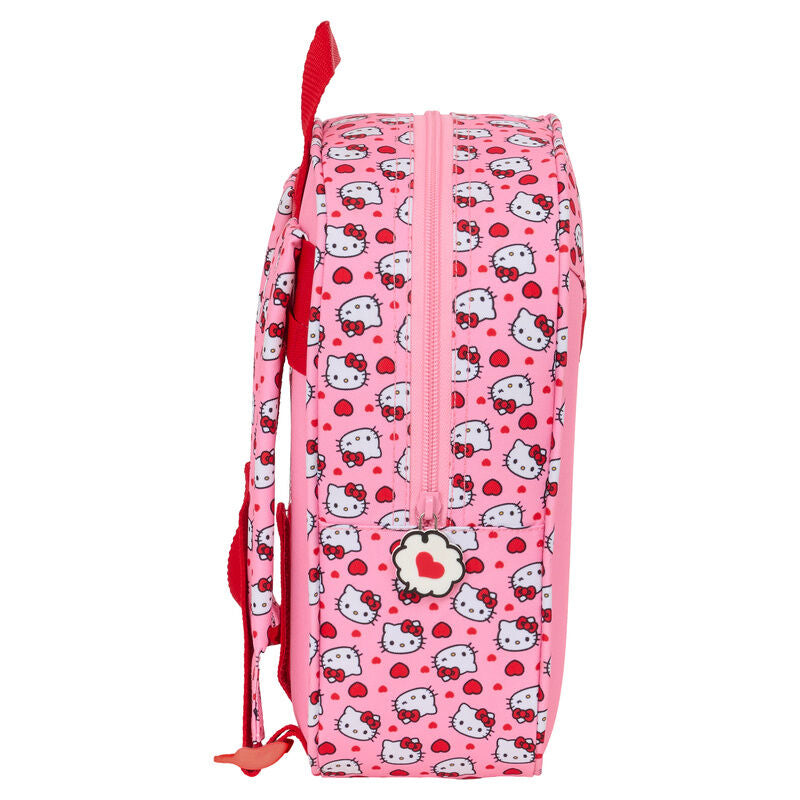 Mochila Hello Kitty 27cm adaptável