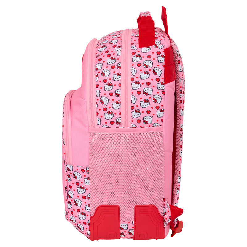 Mochila Hello Kitty 42cm adaptaável