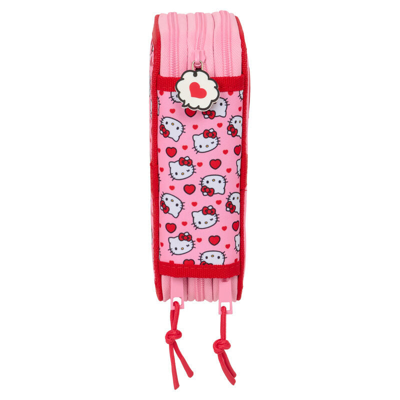 Estojo triplo Hello Kitty 37 peças