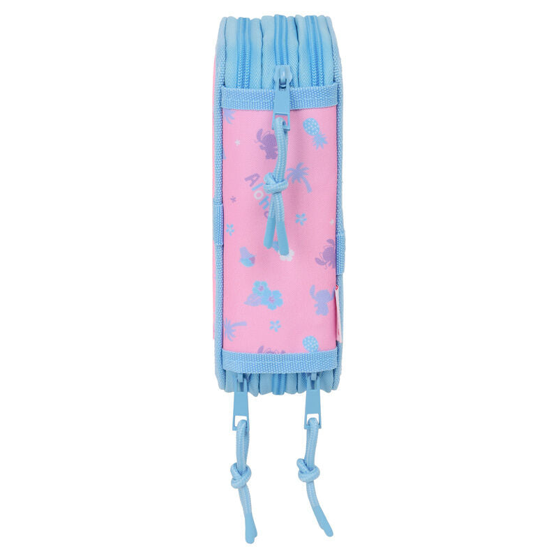 Estojo triplo Bright Stitch Disney com 37 peças