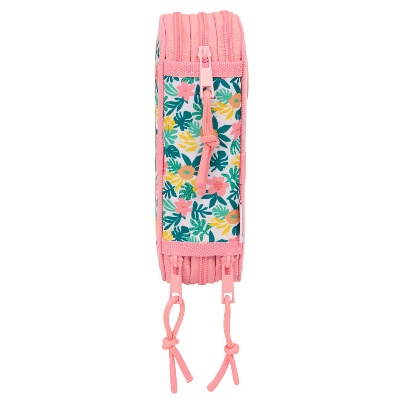 Estojo triplo Vaiana Moana Disney 37 peças