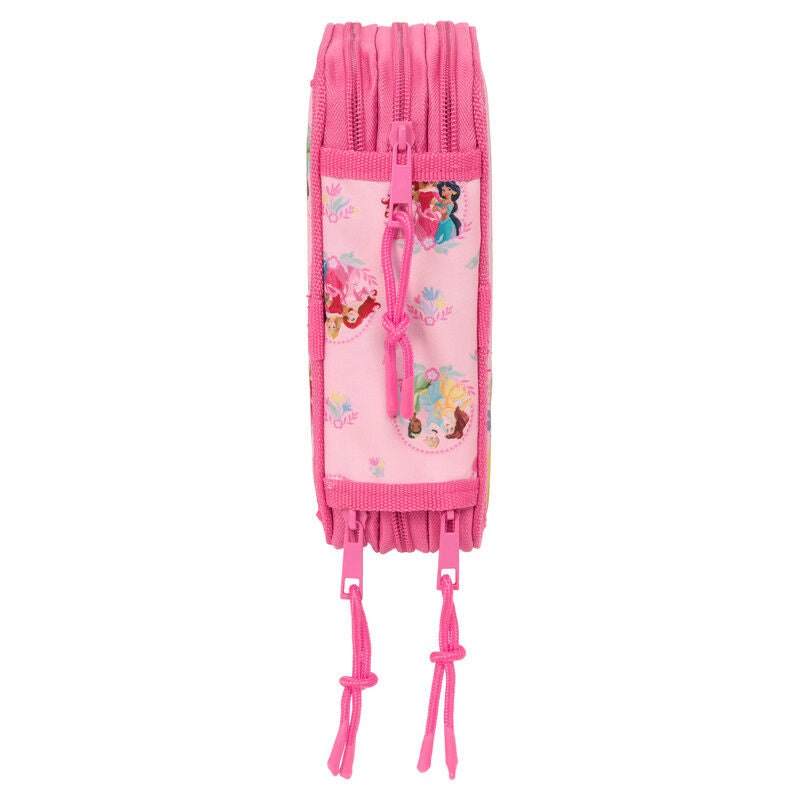 Estuche triple de princesas Disney, 37 piezas